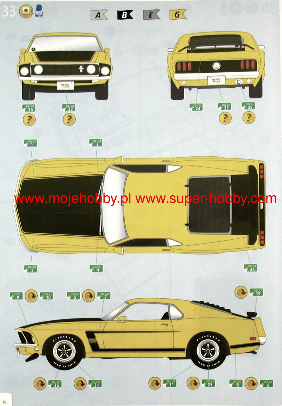 Revell 69 mustang online