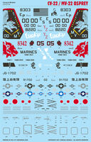 Bell-Boeing CV-22/MV-22 Osprey Decals - Image 1