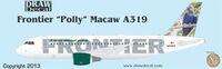 Airbus A319 - Frontier "Polly" Hyacinth Macaw