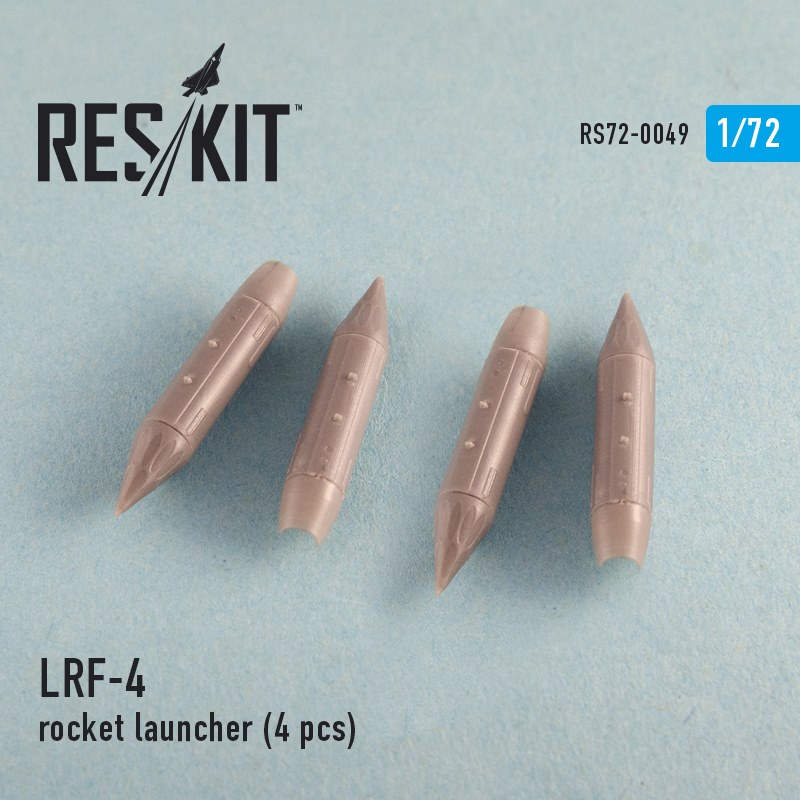 1/72 LRF-4 Rocket Launcher for Mirage F.1/Mirage 2000/Sepecat Jaguar kits 4pcs