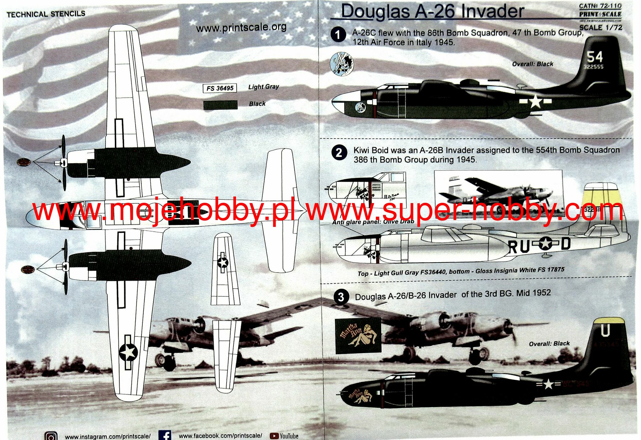 Hobby Master 1:72 Douglas A-26B Invader 3rd BG 89th BS