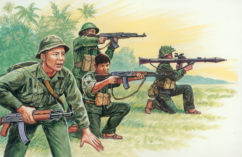 Vietnamese Army Vietcong Italeri 6079 vietnamese-army-vietcong-italeri-6079