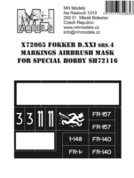 Fokker D.XXI srs.4 markings