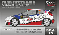 Ford Fiesta WRC Bouffier - Rallye Monte Carlo 2016 (ywiczne czci + kalkomania + el. fototrawione)