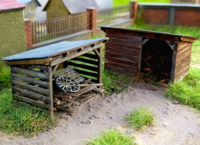 2 Wooden sheds TT - Image 1