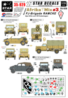 German Afrika Mix # 3. FJ-Brigade Ramcke .