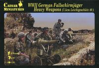 WWII German Fallschirmjger Heavy Weapon (7.5cm Leichtgeschtz 40)