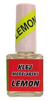 Lemon klej modelarski z pdzelkiem o zapachu cytrynowym 12ml