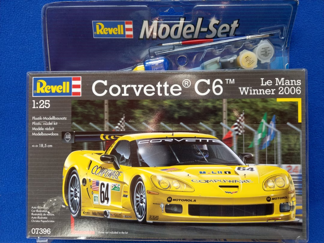 プロヴァンス　ミニチュアズ　シボレー　コルベットC6.R ル・マン2005 年 プロヴァンス ミニチュアズ シボレー コルベットC6.R ル・マン