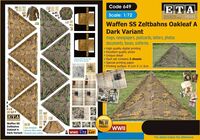 Waffen SS WWII Zeltbahn - Oakleaf A Dark Variant - Image 1