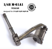 M61A1 Vulcan 3D-Printed (for F-14 / F-15 / F-16 and F/A-18)