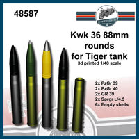 Kwk 36 88mm Rounds For Tiger Tank - Image 1
