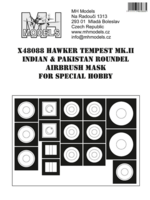 Hawker Tempest MK.II Indian and Pakistan Roundel Airbrush Mask For Special Hobby