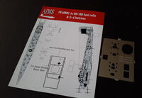Junkers Ju-88/Ju-188 fuel cell and Ju-88G-6 panel scribing template (for Cyber-Hobby and Dragon kits)