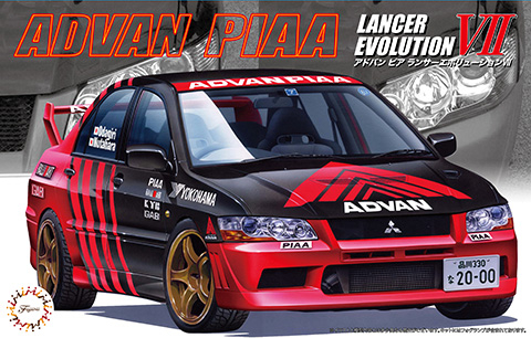 Advan-Piaa Mitsubishi Lancer Evolution VII Fujimi 047621