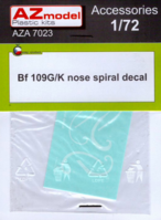 Bf 109F/G/K nose spiral decal 6pcs. - Image 1