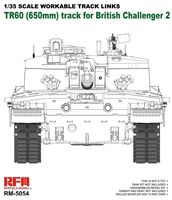 TR60 (650mm) track for British Challenger 2