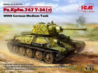 Pz.Kpfw. T-34-747(r), WWII German Medium - Image 1