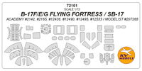 B-17F/E/G FLYING FORTRESS / SB-17 (ACADEMY/ MODELIST) - Image 1