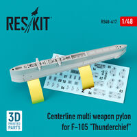 Centerline Multi Weapon Pylon For F-105 "Thunderchief"