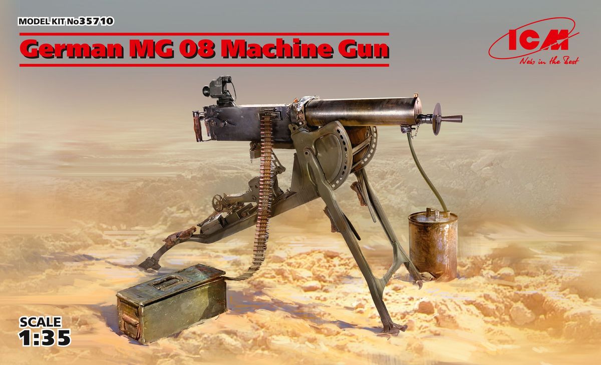 German MG08 Machine Gun ICM 35710