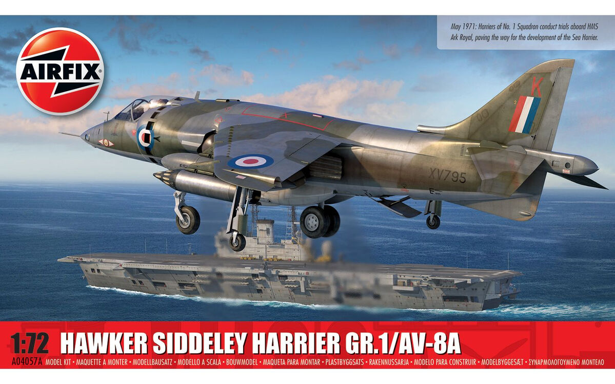 Hawker Siddeley Harrier Gr.1 / AV-8 A Airfix 04057A