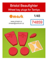 Bristol Beaufighter Wheel Bay Plugs (For Tamiya 61053, 61064, 61067)