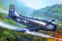 AD-3 and 4 Skyraider over Korea