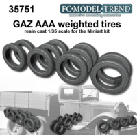 GAZ AAA, weighted tires