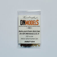 Chain And Ball Set For Israeli Merkava II/III/IV All HB/Meng/Academy - Image 1