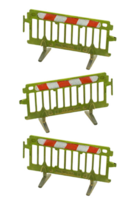 plastic barrier - Image 1