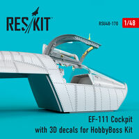 EF-111 Cockpit with 3D decals for HobbyBoss Kit