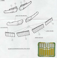 Hawker Typhoon Mk.I B Flaps (designed to be used with Airfix kits)