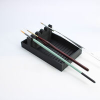 Brush Drainer Stand With Paint Mixing Trays