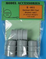 German 200 l Fuel Drums Set #1