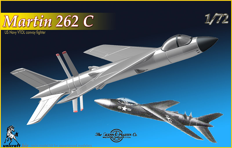 Martin 262 C - US Navy VTOL Turboprop Convoy Fighter