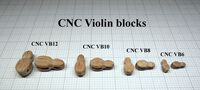 CNC Violin Block 7mm - Image 1