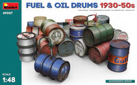 Fuel And Oil Drums 1930-50s - Image 1