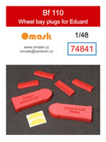 Bf 110 Wheel Bay Plugs (For Eduard) - Image 1