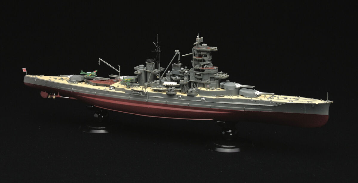 IJN Fast Battleship Haruna - Full Hull Model Special Version with