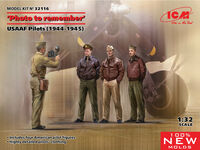 ”Photo to remember” USAAF Pilots (1944-1945) - Image 1