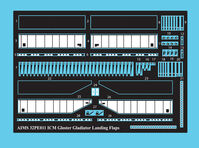 Gloster Gladiator Mk.I/Mk.II/Sea - Landing Flaps (for ICM and Revell kits)