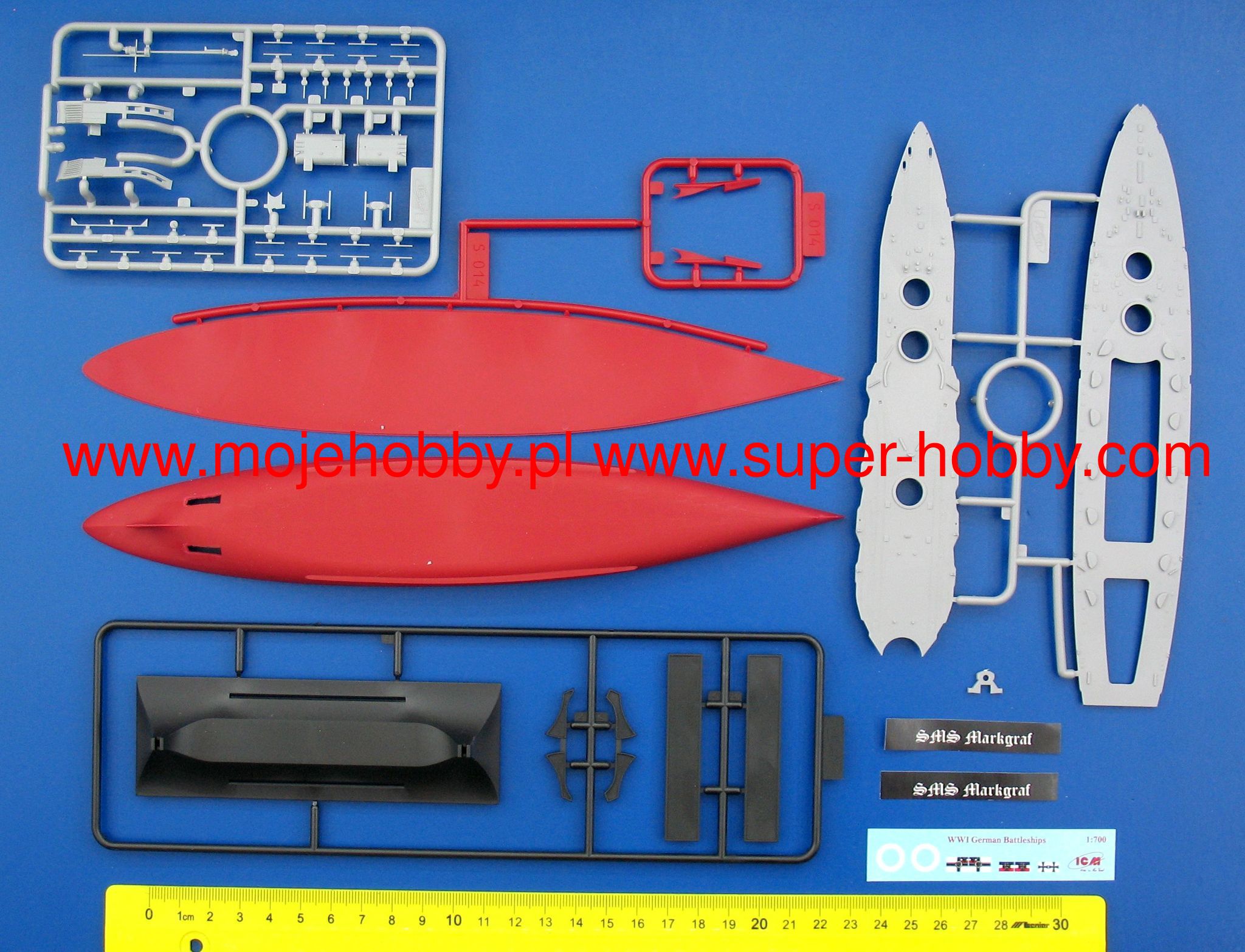 WWI German Battleship Markgraf ICM S017