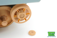 Disassembled Panther Idler 665mm Ribbed Back Type - Image 1