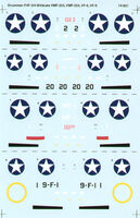 Tamiya Grumman F4F-4 Wildcat Master Mask Set – Kit Masx