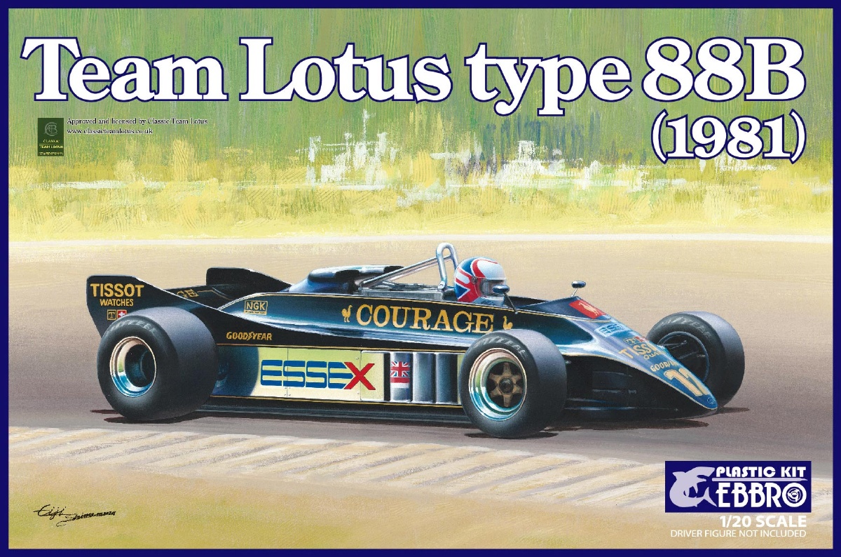 Team Lotus Type 88B 1981 EBBRO 20010