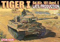 Sd.Kfz. 181 TIGER-I LATE PROD.w/ZIMMIRET