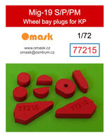 Mig-19 S/P/PM Wheel Bay Plugs (For KP)