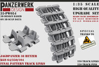 Jagdpanzer 38 Hetzer KGS 64/350/104 Final Pattern Track Links - Image 1