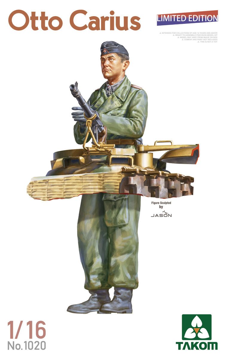 Otto Carius (Limited Edition) Takom 1020